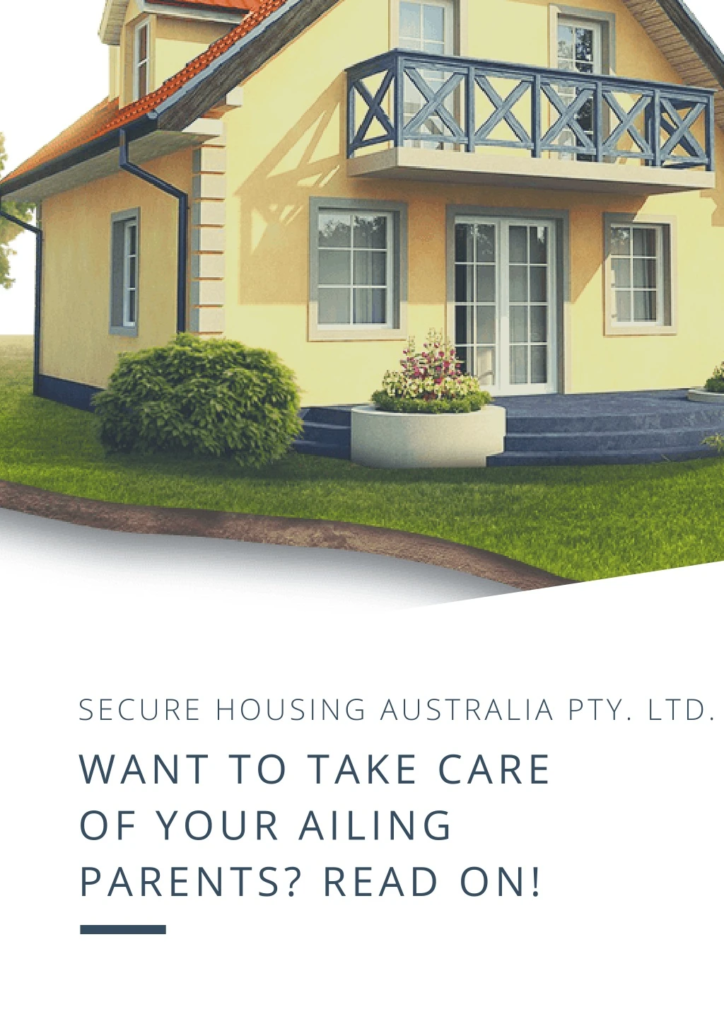 secure housing australia pty ltd want to take