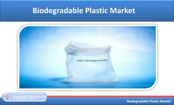 Biodegradable Plastic Market & Volume by Forecast 2019-2026