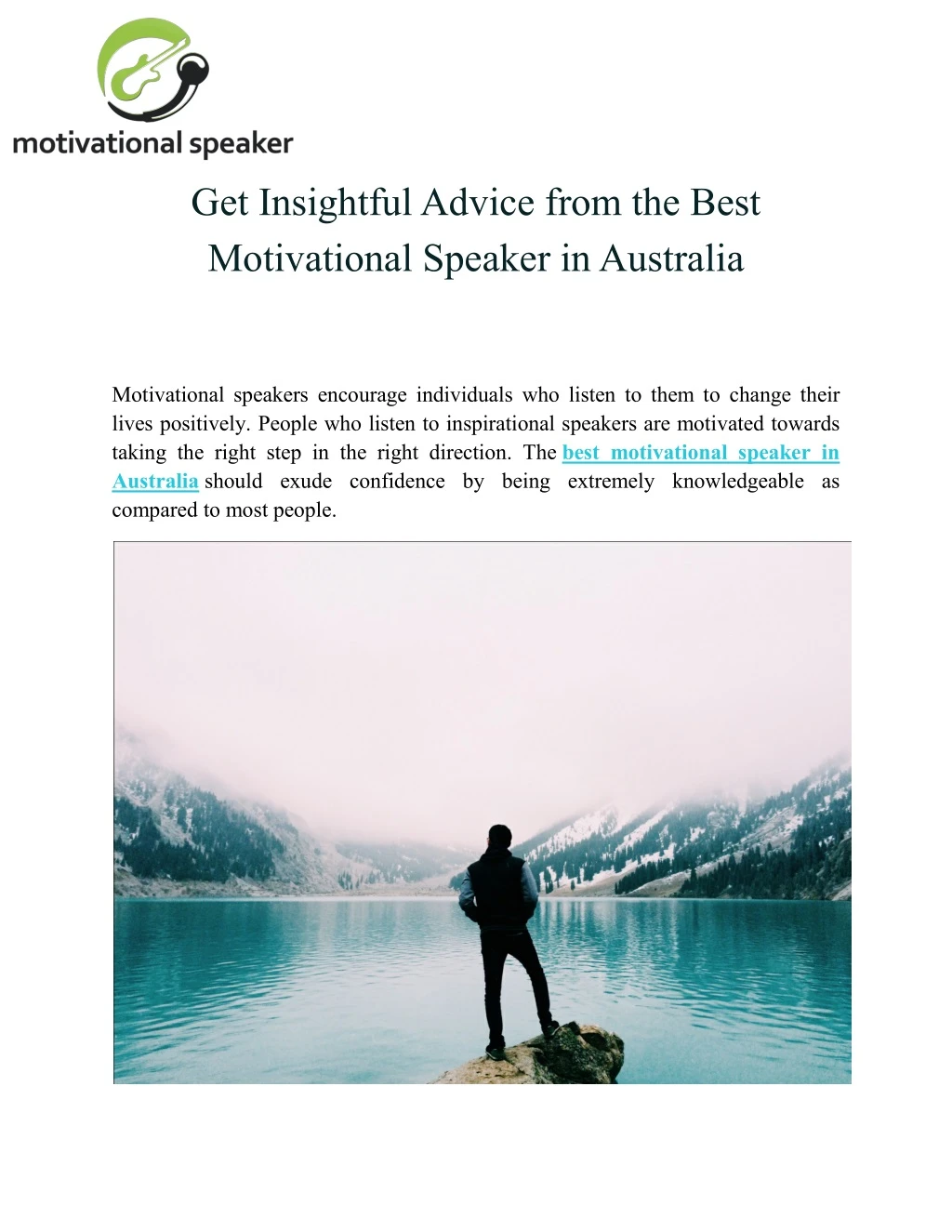 get insightful advice from the best motivational