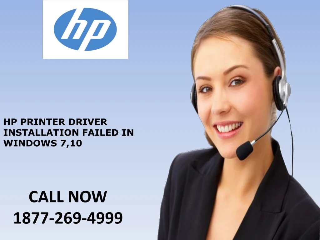 hp printer driver installation failed in windows