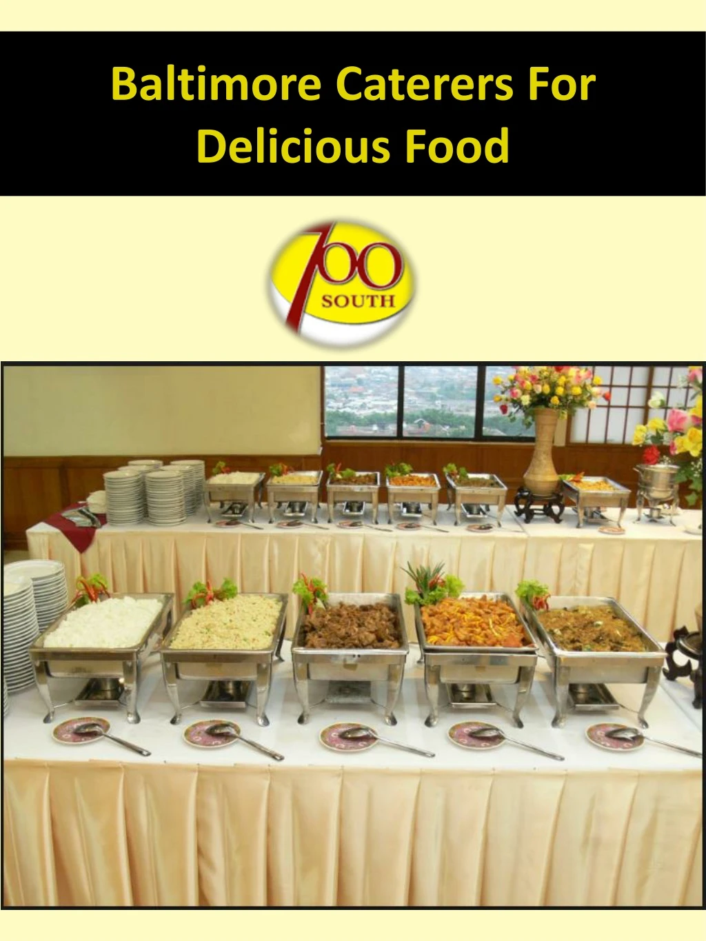 baltimore caterers for delicious food