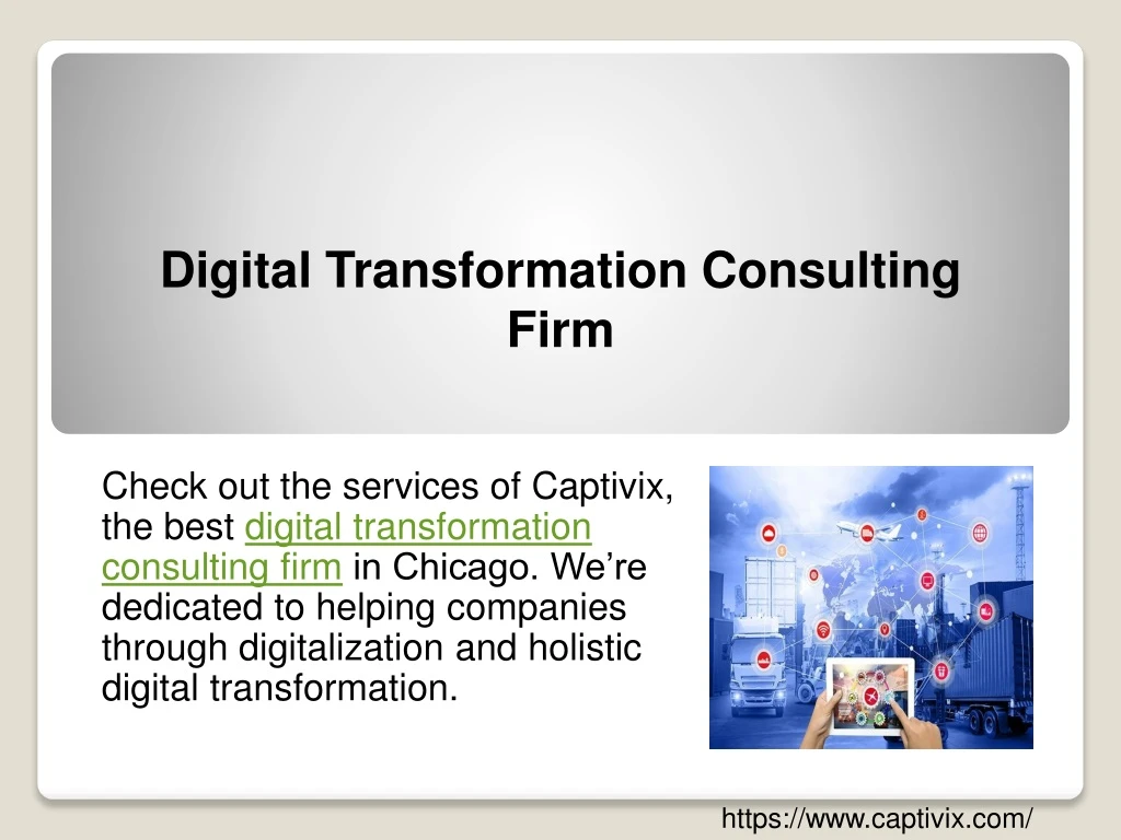 digital transformation consulting firm