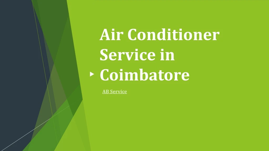 air conditioner service in coimbatore