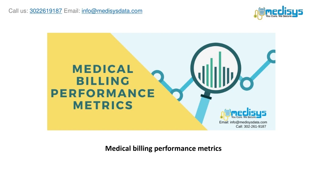 medical billing performance metrics