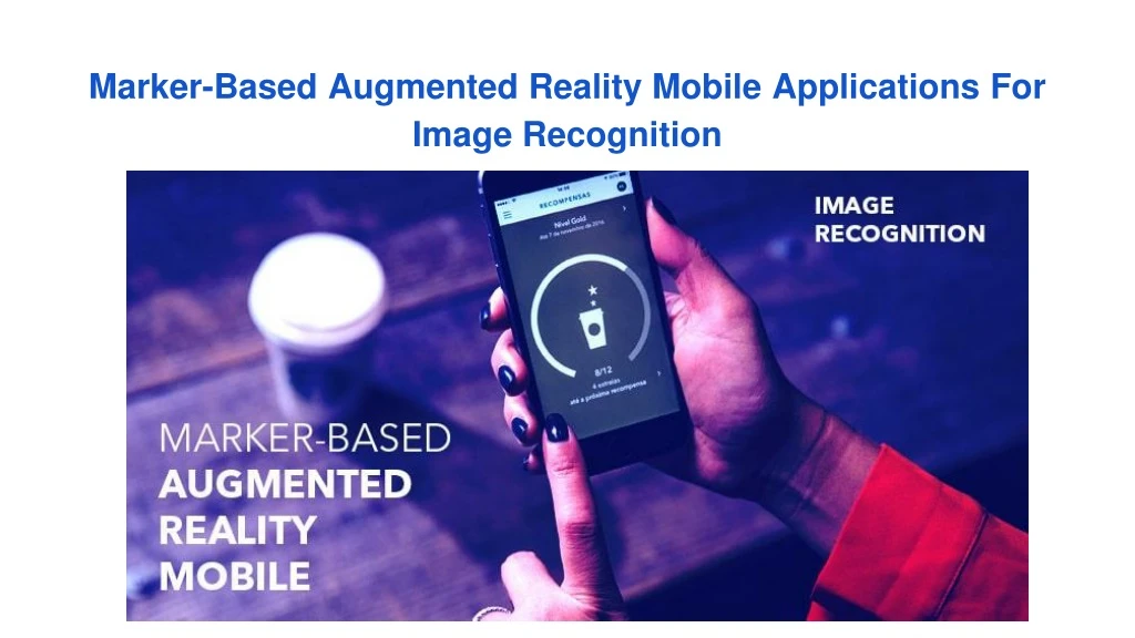 marker based augmented reality mobile applications for image recognition