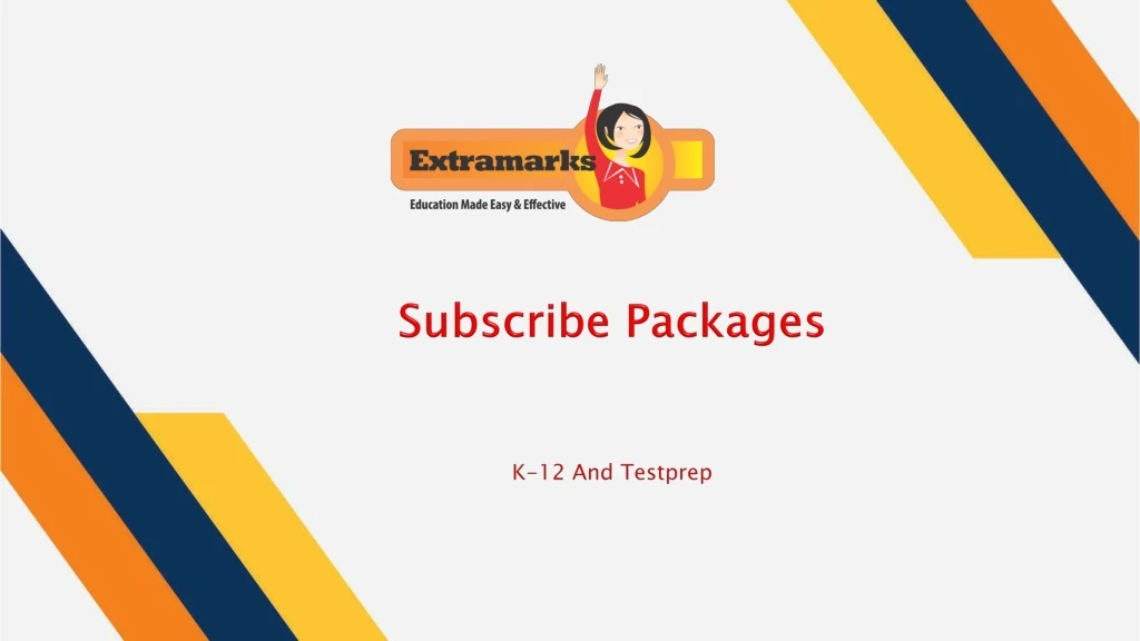 subscribe packages k 12 and testprep