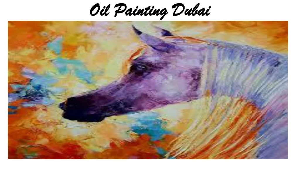 oil painting dubai