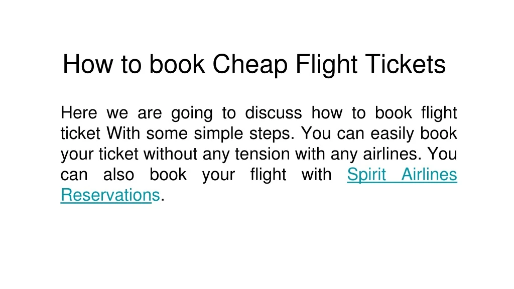 how to book cheap flight tickets