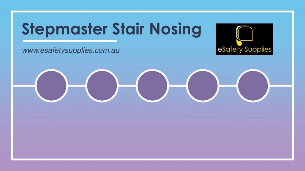 stepmaster stair nosing