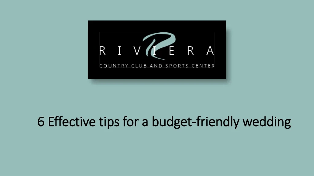 6 effective tips for a budget 6 effective tips