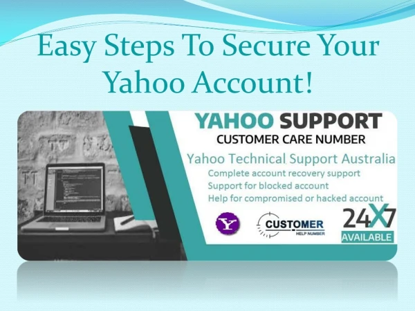 Easy Steps To Secure Your Yahoo Account!