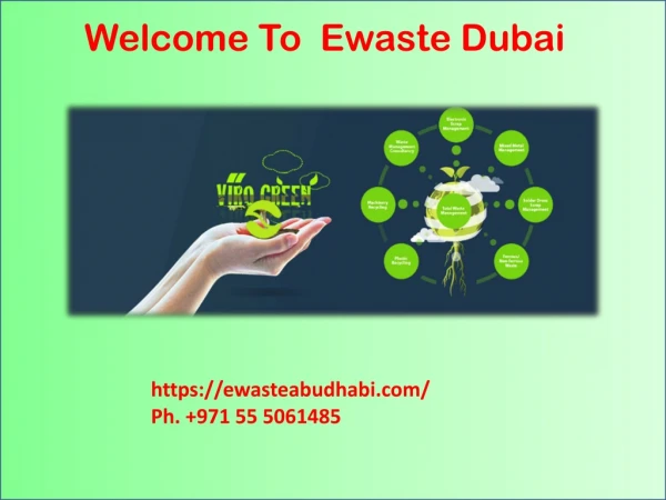 e waste recycling companies in uae