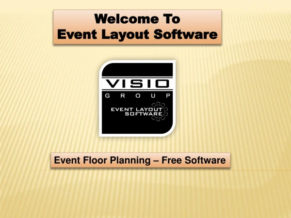 Event Floor Planning