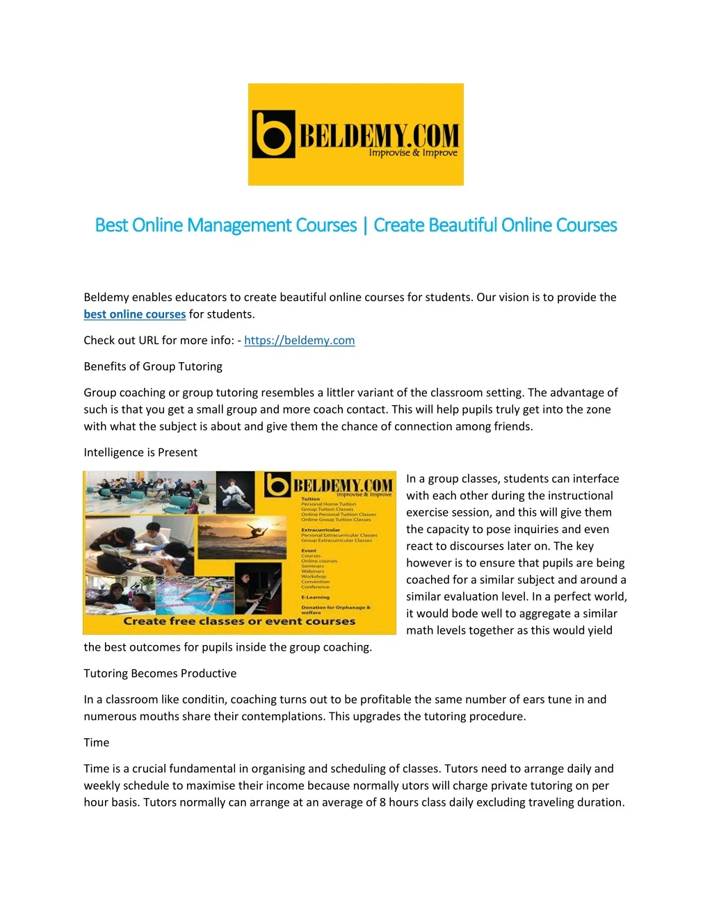 best online management courses create beautiful