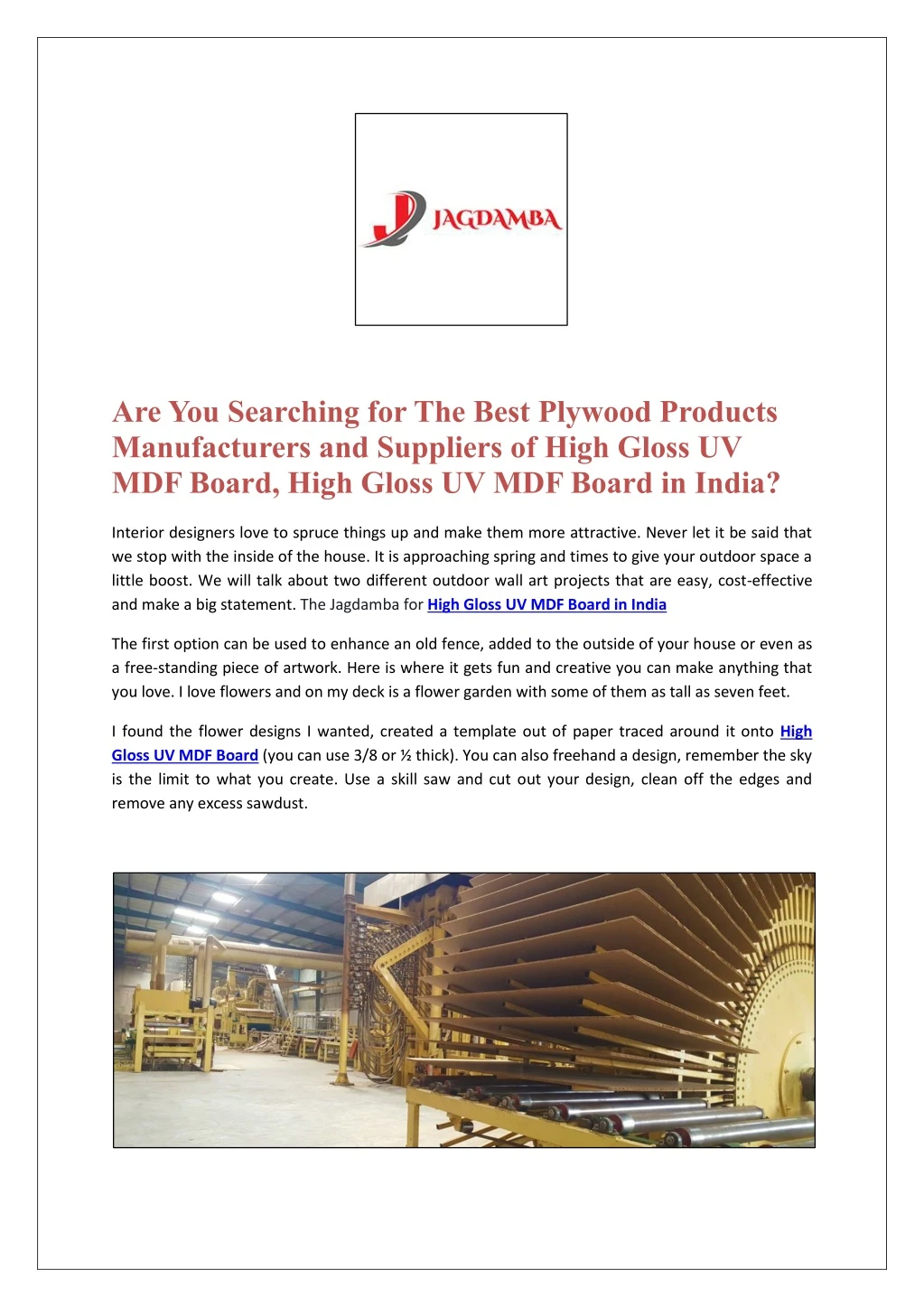 are you searching for the best plywood products