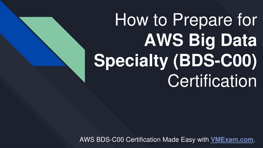 how to prepare for aws big data specialty