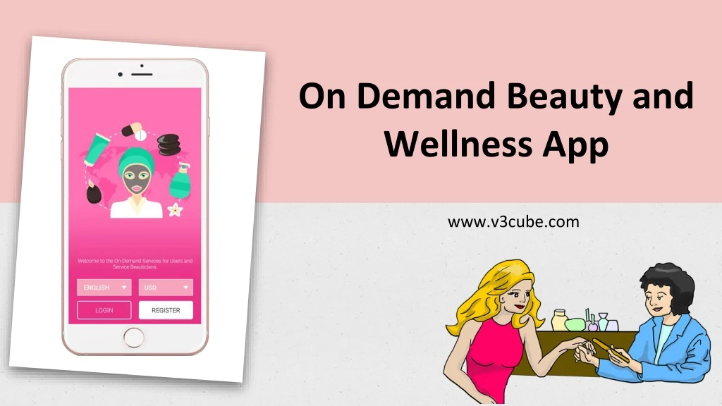 on demand beauty and wellness app
