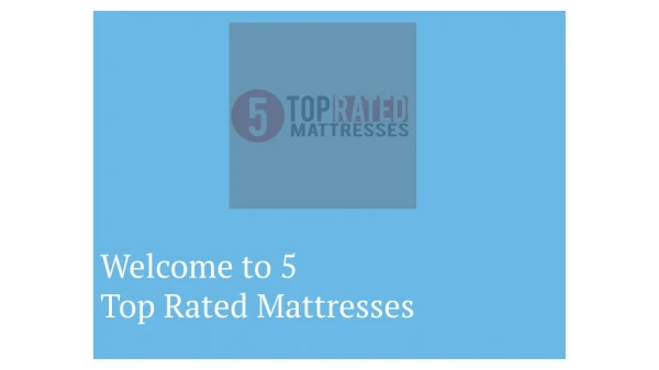 Top Rated Mattresses
