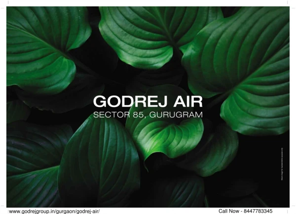 Godrej Air Gurgaon - Premium 2/3/4 BHK Flats in Sector 85 Gurugram