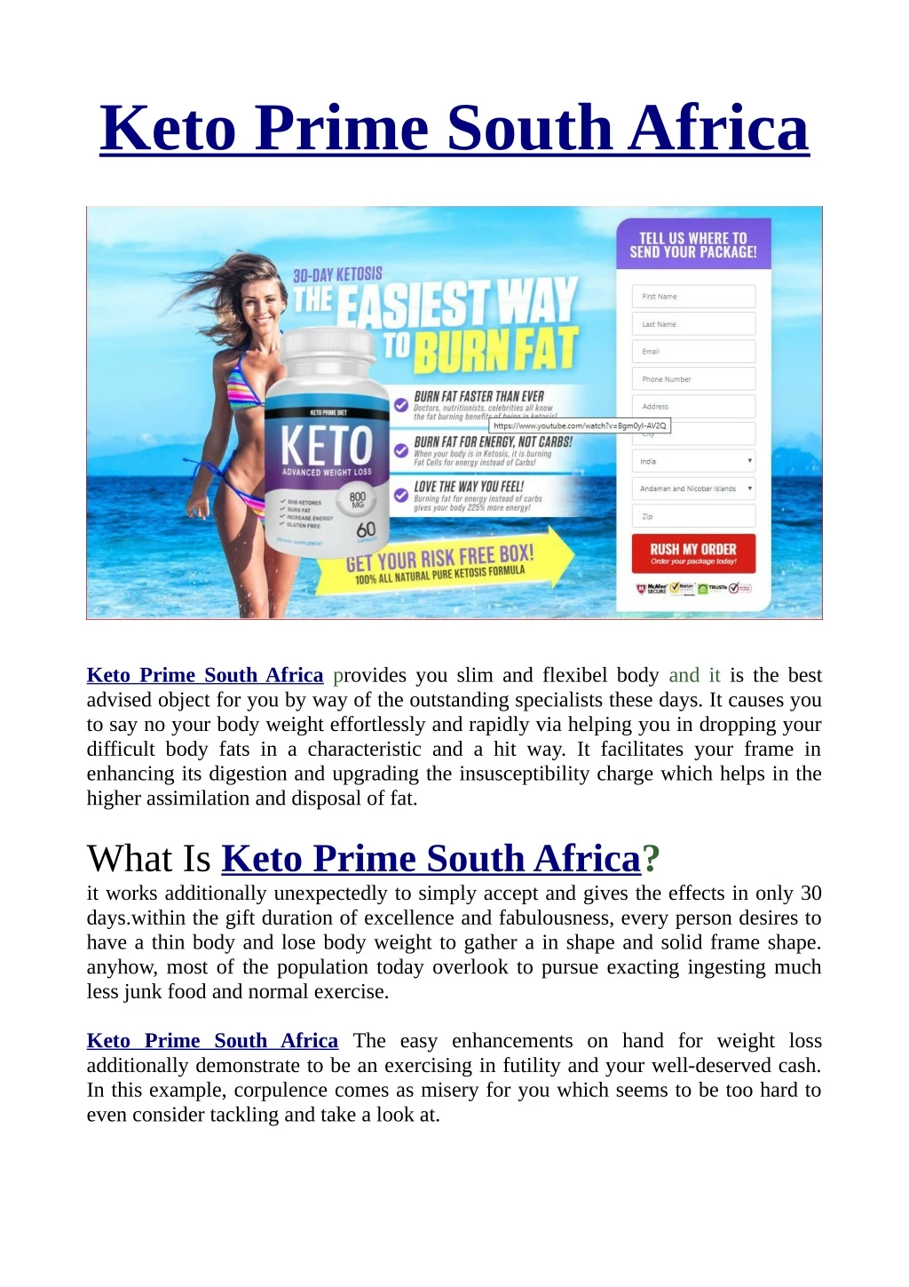 keto prime south africa