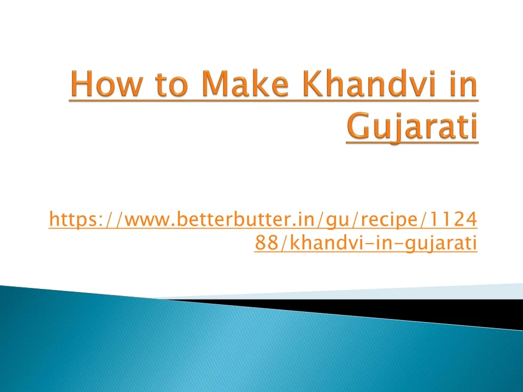 how to make khandvi in gujarati