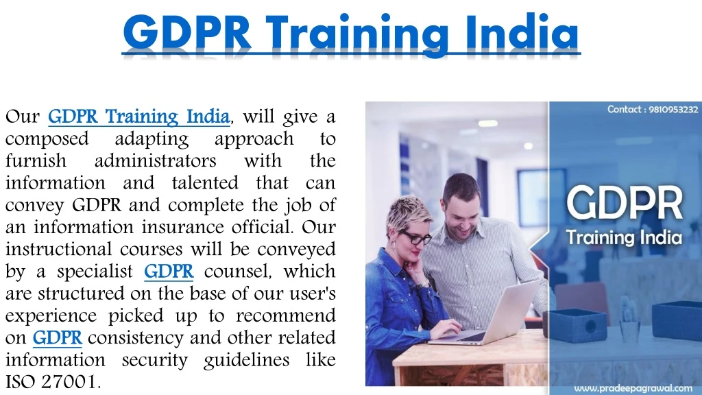 gdpr training india