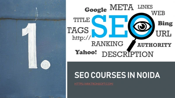 seo courses in noida