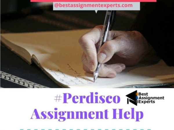 Online Perdisco Assignment Help | Practice Set Solutions