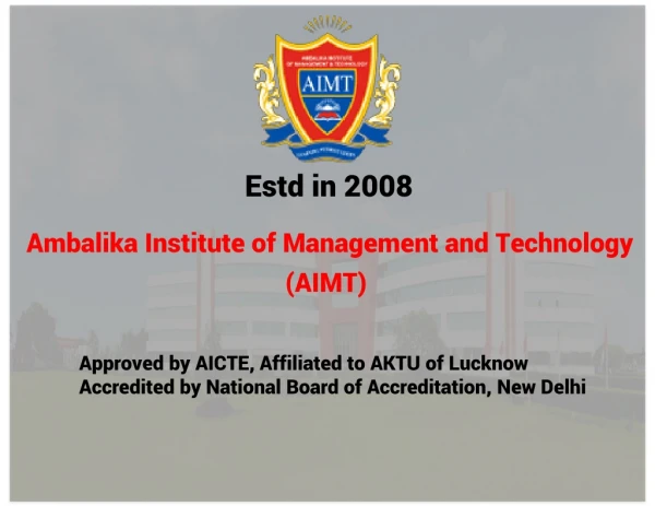 Best Engineering and MBA College in Lucknow