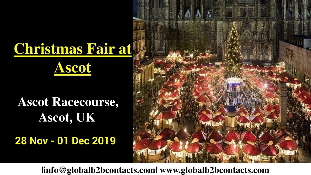 christmas fair at ascot