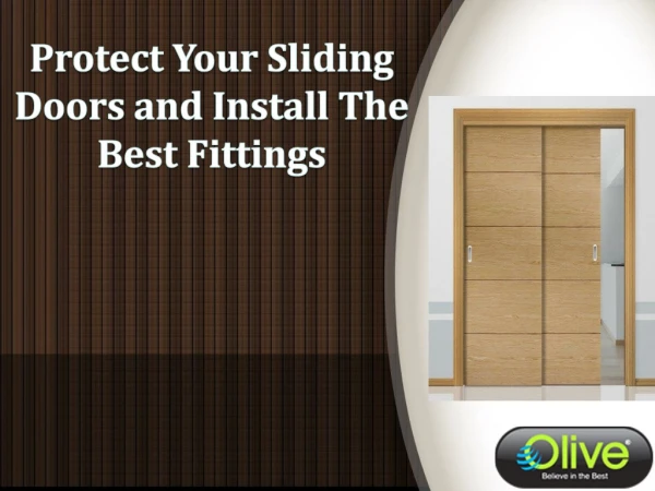 protect your sliding doors and install the best