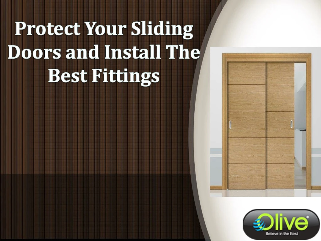 protect your sliding doors and install the best