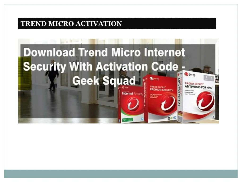 trend micro activation