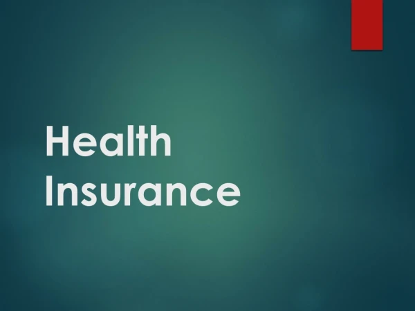 Health Insurance