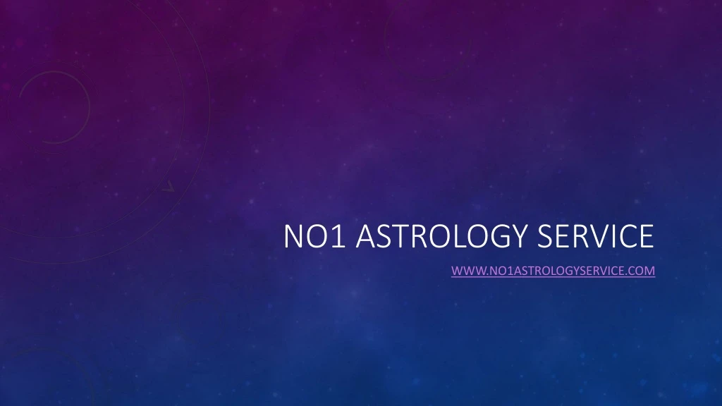 no1 astrology service