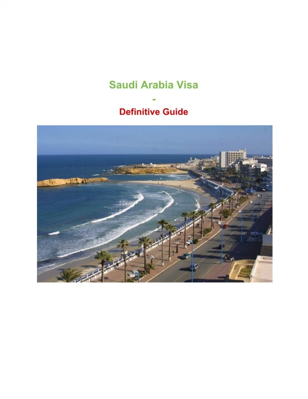 Saudi Visa | Saudi Arabia Visa (Definitive Guide) | BTW