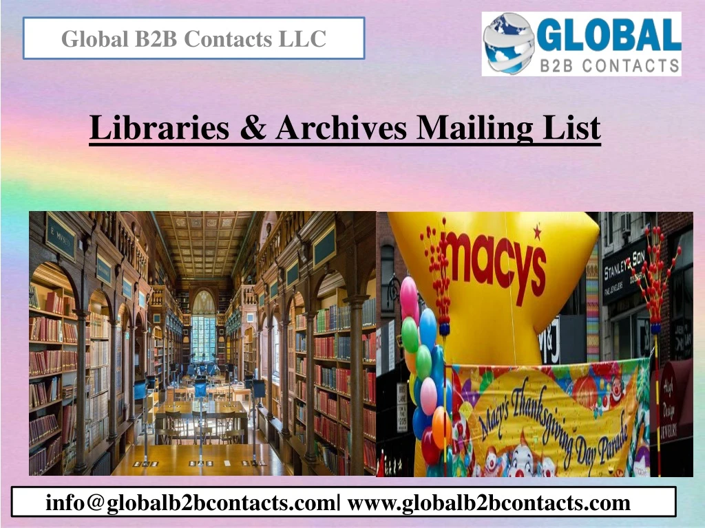 libraries archives mailing list