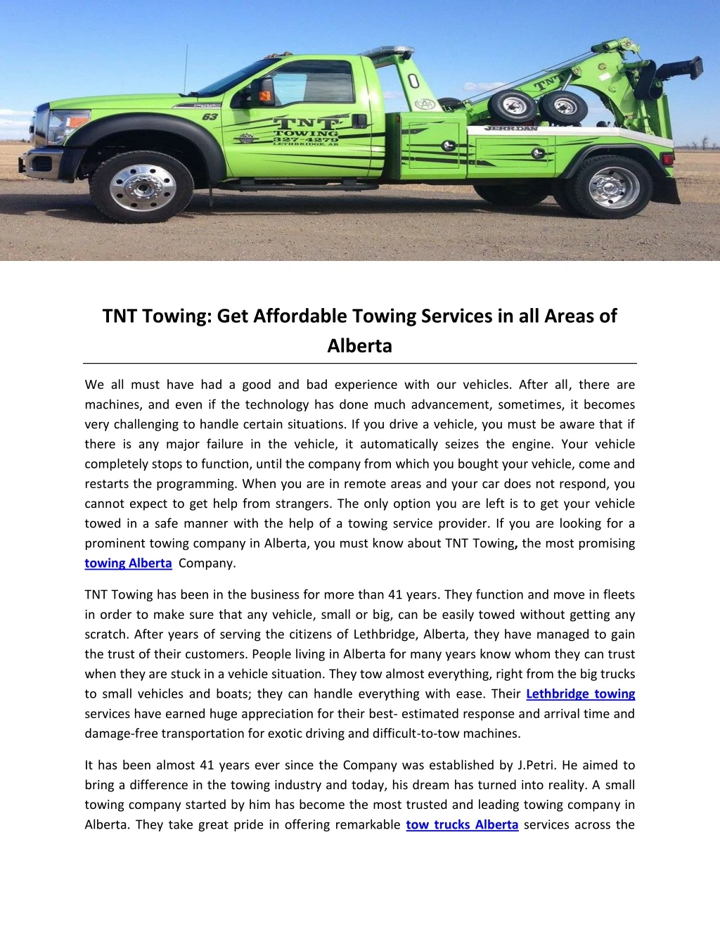 tnt towing get affordable towing services