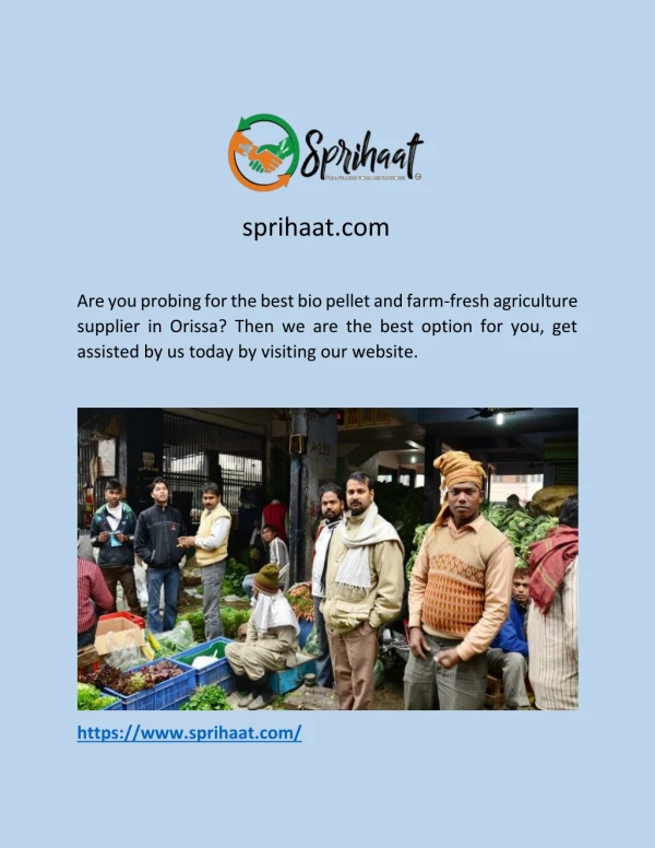 Farm Fresh Agriculture Supplier | Sprihaat.com