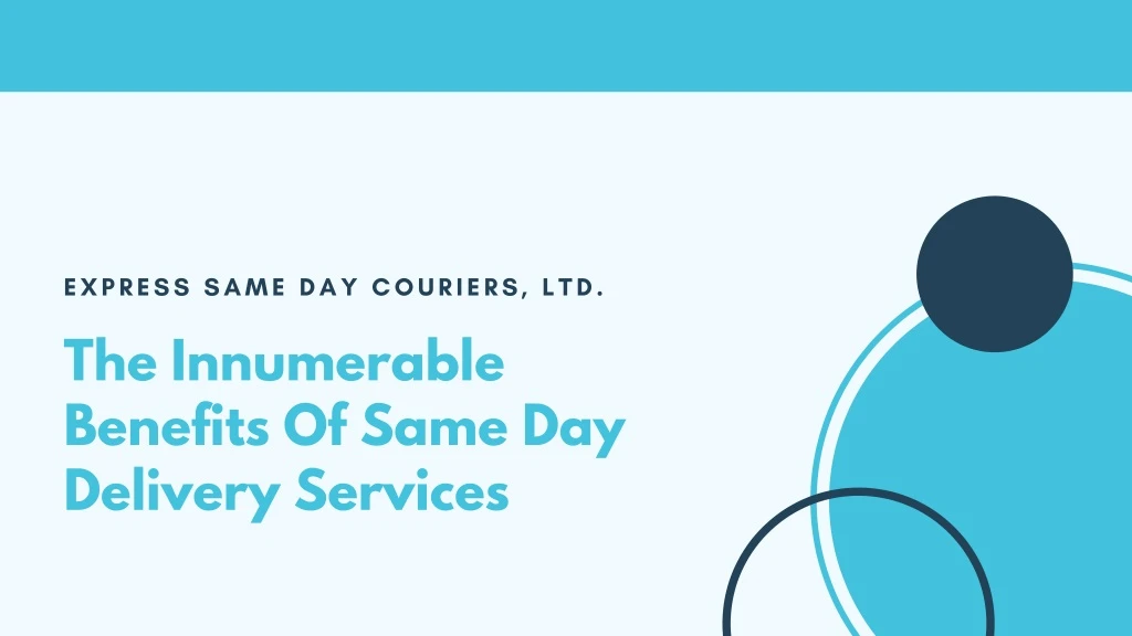 express same day couriers ltd