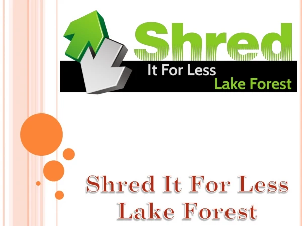 shred it for less lake forest