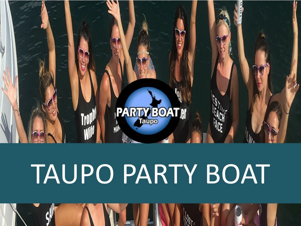 taupo party boat