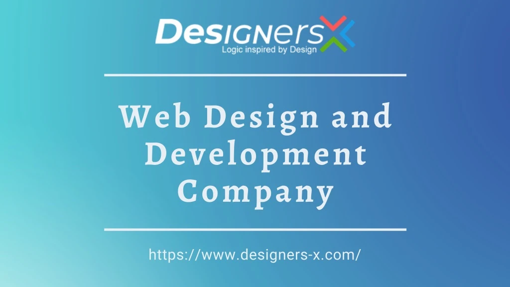 web design and development company