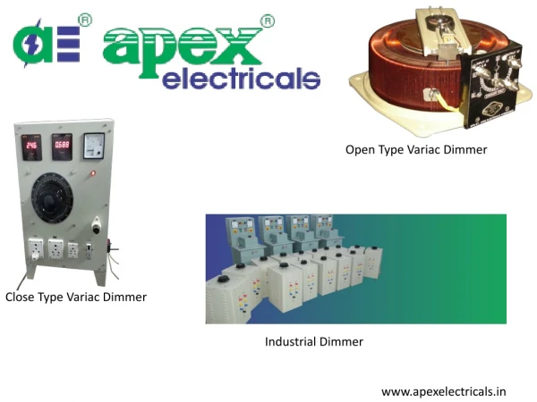 Close Type Variac Manufacturer & Supplier - Apex Electricals