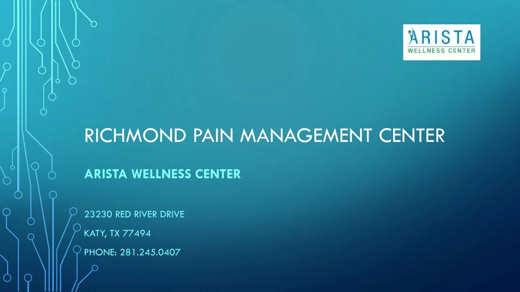 richmond pain management center
