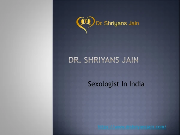 Sexologist In India