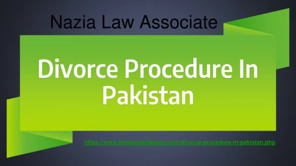 Expert Divorce Lawyer In Pakistan - Procedure Of Divorce In Pakistan