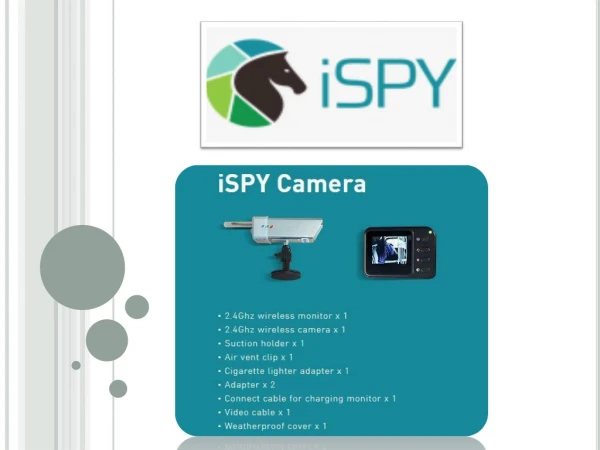   Wireless Ispy Horse Camera
