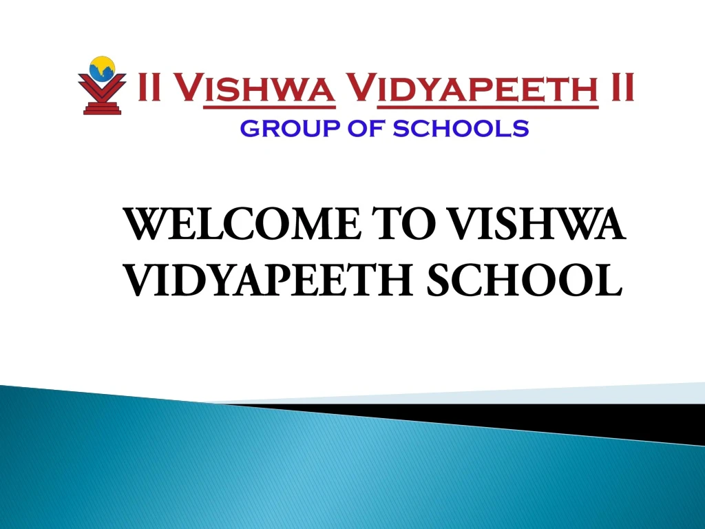 welcome to vishwa vidyapeeth school