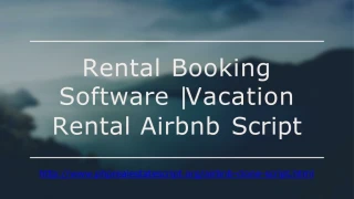 Airbnb Clone Script | Vacation Rental Listing Script | PHP Real Estate Script